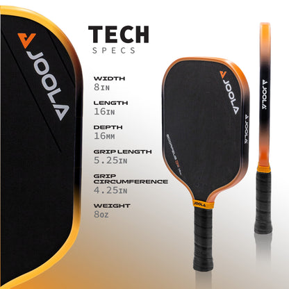 JOOLA Collin Johns Scorpeus 3S 16mm Pickleball Paddle -25% off with code
