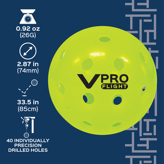 Vulcan VPRO FLIGHT Outdoor Pickleball - Save 40%